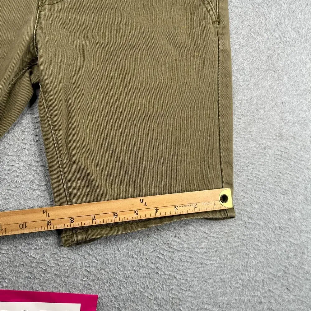 Levi Strauss Shorts Green Casual Classic Size 29 Classic Mens Levis